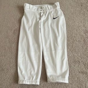 Nike White Softball Pants